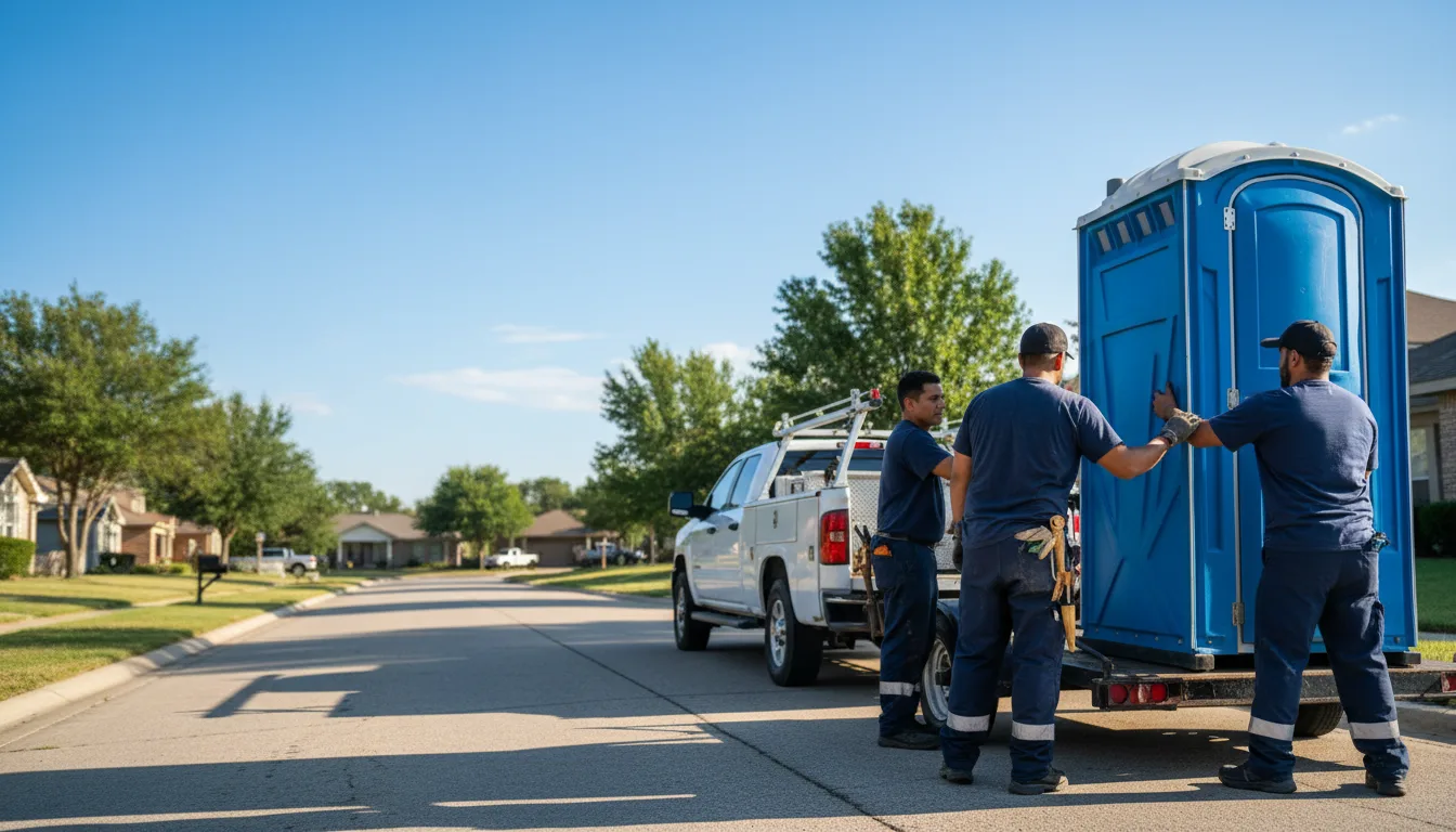 Portable Toilet Rental in Fairfax, IA near me